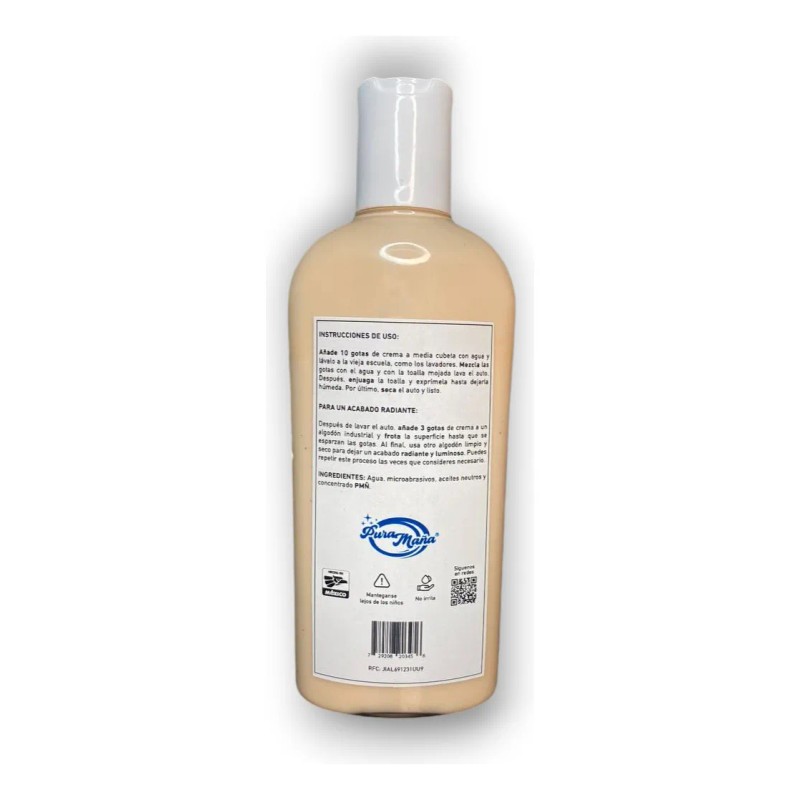 Crema Para Encerar Y Limpiar Tu Auto Puramaña