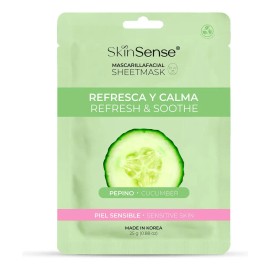 Skin Sense Mascarilla Facial Coreana De Tela Pepino