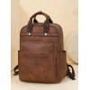 Toolzia Large Capacity PU Leather Backpack for Women