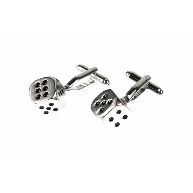 Miniblings Dice Cuff Links Cufflinks Dice Poker Game Poker With