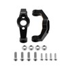 INJORA Black Brass C Hubs, Steering Knuckles, Front Rear Diff