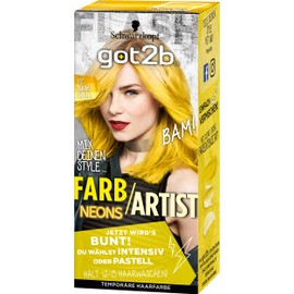 Schwarzkopf Got2b Colour / Artist Hair Colour 107 Neon Yellow 80 ml