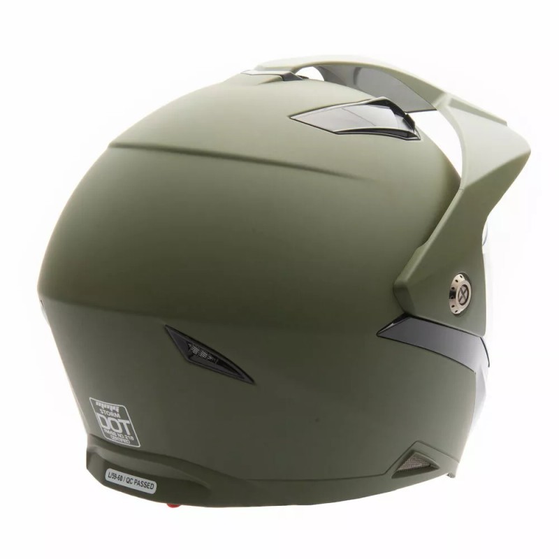 MMG Helmet Dual Sport Off Road Motorcycle Dirt Bike ATV