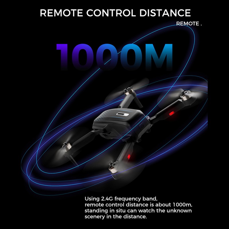 Foldable Drone Quadcopter RC Quadcopter Drone With 6K HD Dual