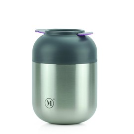 Minimal Stainless Steel Vacuum Insulated Food Jar V2 (24oz, Classic)
