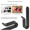 4-Pack Snowboard Wall Mount Clips for Stylish Display