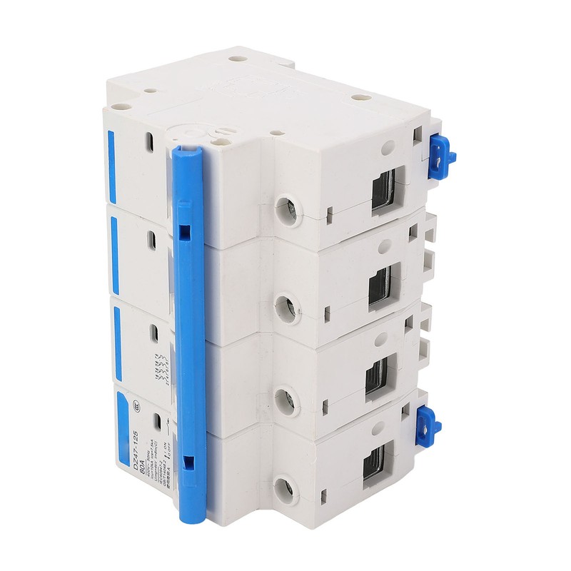 Rail Mount Circuit Breaker 4 Pole 400V 80A Versatile Safety