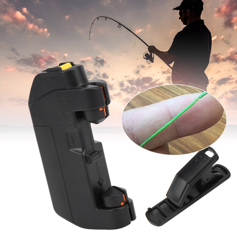 Stainless Steel Line Knot Tool Electric Fishing Hook Tier Fishing