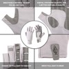 Palmyth UV Protection Fishing Fingerless Gloves UPF50+ Sun Gloves Men