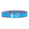 Ladeheid P15G Girls' Elastic Belt 1-6 Years 34-65 cm, Blue/Dark