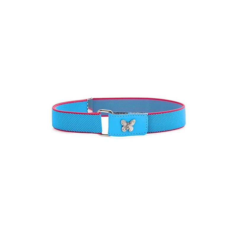 Ladeheid P15G Girls' Elastic Belt 1-6 Years 34-65 cm, Blue/Dark