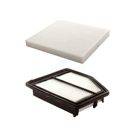 PUR 1x Air + 1x Cabin Filter (2 Total) Kit Replacement For Honda Civic Acura ILX KFL-100180