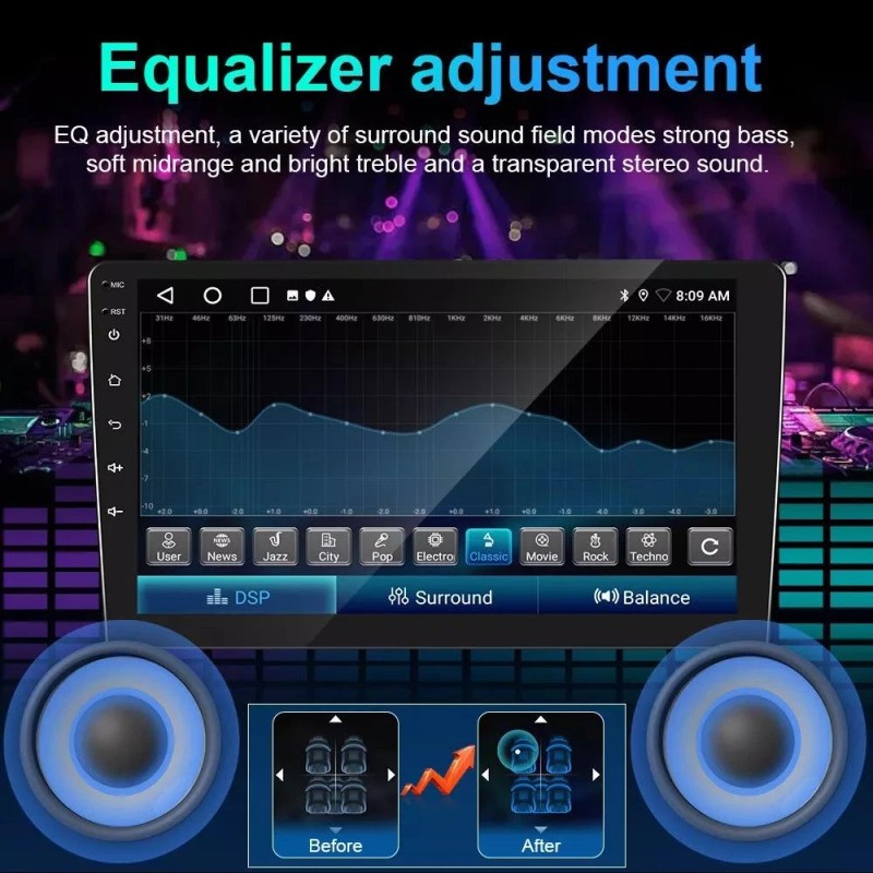 For Toyota Sienna 2015-2018 Android Auto For Carplay Navi Car