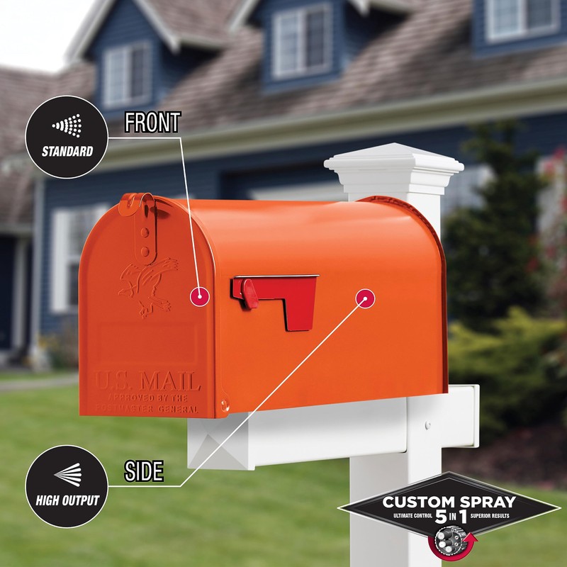 Rust-Oleum 376894-6PK Stops Rust Custom Spray 5-in-1 Spray Paint, 12