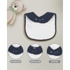 Cutie Birdie Muslin Baby Bibs for Unisex Girls & Boys-