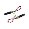 Set of 2 Micro Indicators 12 V LED Smoke Grey