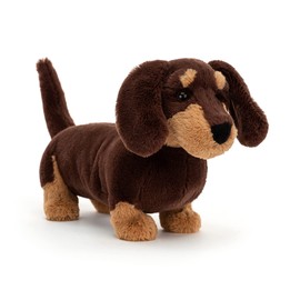 Jellycat Otto Sausage Dog Stuffed Animal, Medium 11.5 inches - Dogs and Puppies Plush Toy - Classic Children's Gift