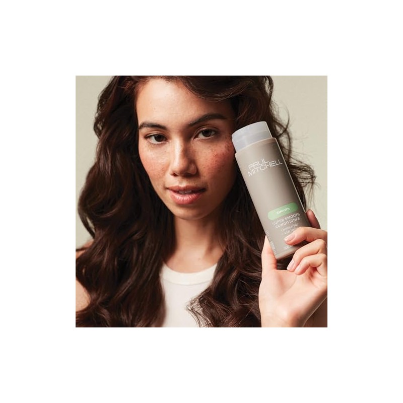 Paul Mitchell Super Smooth Acondicionador, Controla el Frizz, Aporta Suavidad,