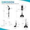 Deargooday 2063605 T-Bar 2067201 Tilt Lever & 2060515 Pin 2062706