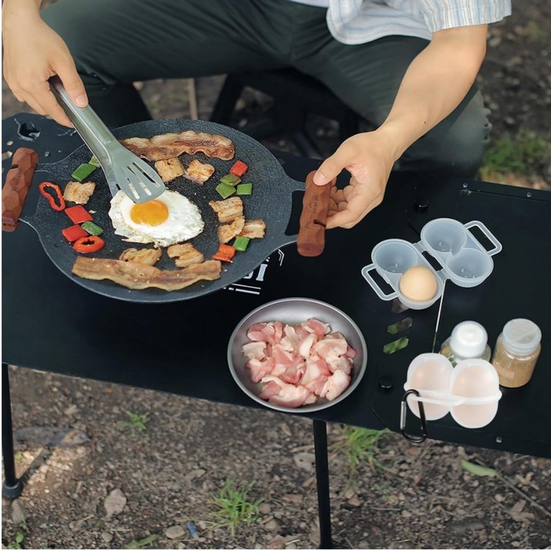 Egg Transport Box, 2 Pieces Egg Container for 2 Eggs,