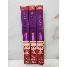 COVERGIRL 3-Covergirl Simply Ageless Lip Flip Liner 330 Brave Burgundy.