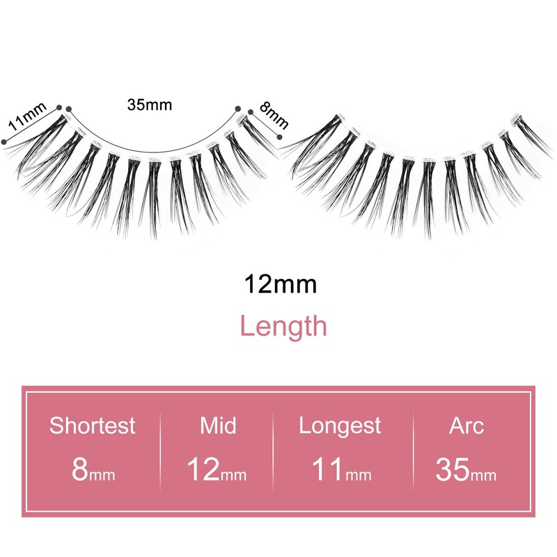 Dorisue Manga lashes Almond eyelashes style natural design false eyelashes