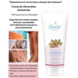 Sheló Nabel Crema  Corporal  De  Almendras Anti Estrias,   Shelo  Nabel.