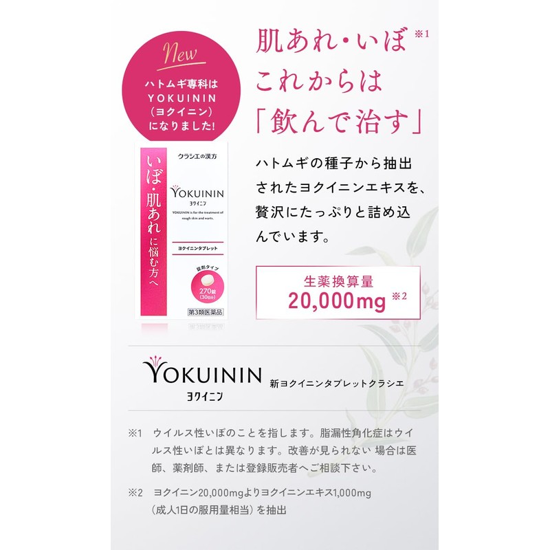 Class 3 Pharmaceutics: New Yoquinin Tablet Classier, 135 Tablets x