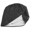 Totority Small Round BBQ Grill Cover Heavy Duty Weatherproof Cover