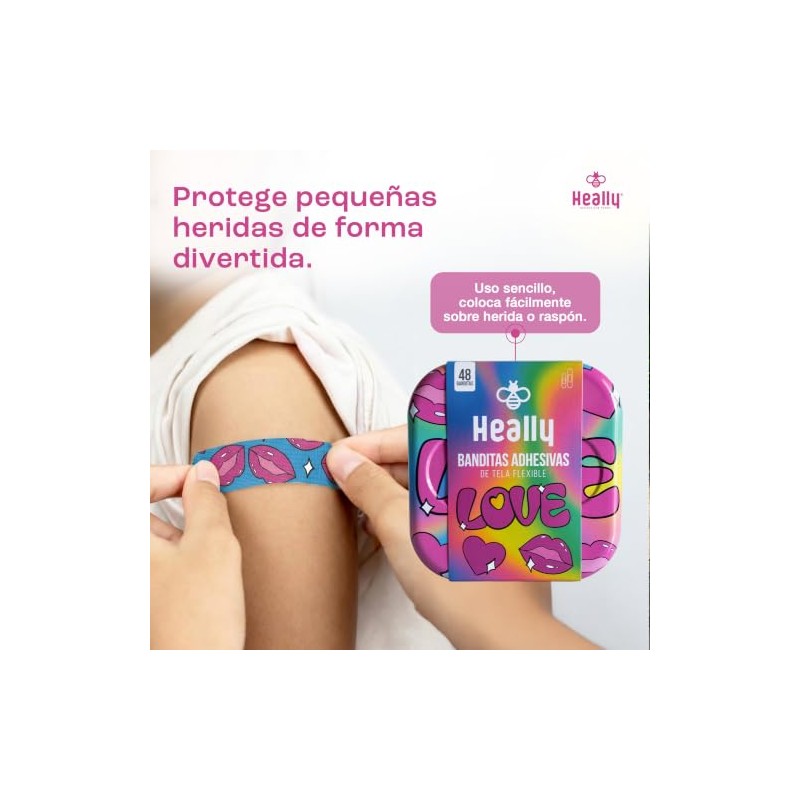 Banditas Adhesivas Heally (amor)