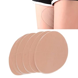 Almohadillas de Fricción para Muslos, 10 Piezas Parche Autoadhesivo de Algodón de Alta Elasticidad para Muslos Evita Rozaduras Almohadilla de Fricción para Muslos Interna Delgada