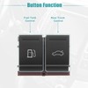 A ABSOPRO 1 Piece Fuel Tank Door Boot Lid Button