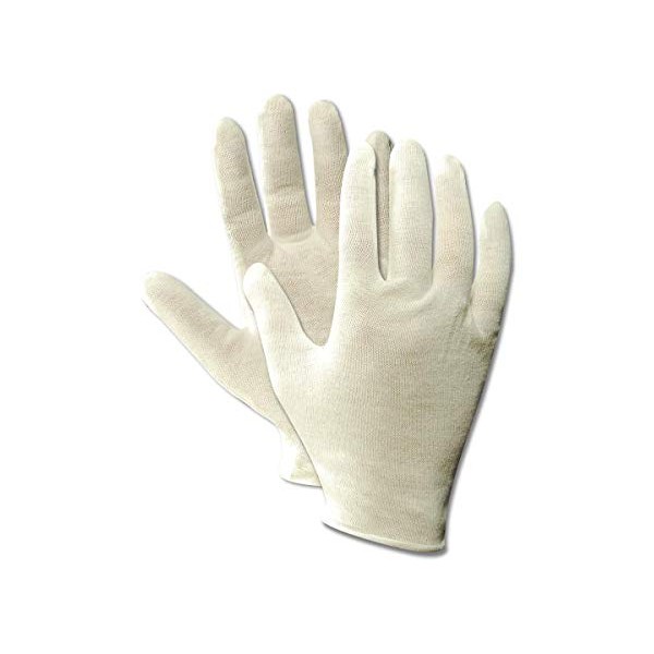 Magid Heavyweight Cotton Inspection Mens Gloves, Ambidextrous, Form Fitting -