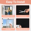 NVGVUP Magnetic Blackout Blinds Stick On 100X150CM, Blackout Material, Portable