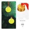 Baluue Christmas Drink Balls 10pcs Fillable Xmas Tree Clear Baubles