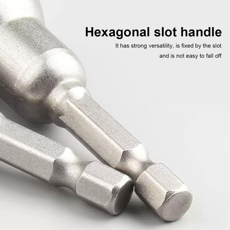 19mm Screwdriver Nut Driver Bit 1/4" Hex Shank 150mm Nut