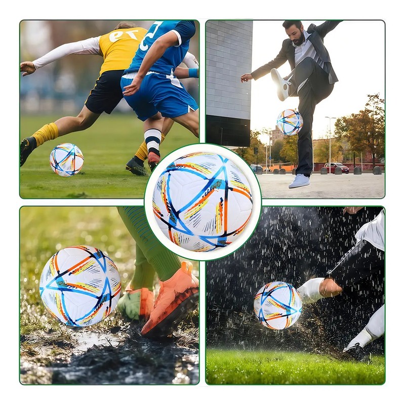 Balón de Fútbol Lawan Profesional para Competición con Red y