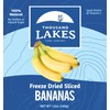Thousand Lakes Freeze Dried Fruit - Sliced Bananas - Bulk