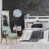 Eye-Catching and Modern Real Natural Duck Egg Blue Feather Decorated
