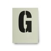 Dovetails Vintage Big Letter G Stencil 120 mm tall Modern
