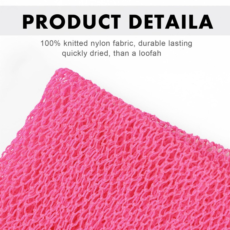 African Net Long Bath Net Sponge,JASSINS African Bathing Body Exfoliating