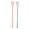 2Pcs Meridian Pat Sha Board Pats Pink Blue Silicone Health