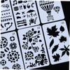 Hohopeti 12pcs Funny Painting Templates for Durable DIY Drawing Tools