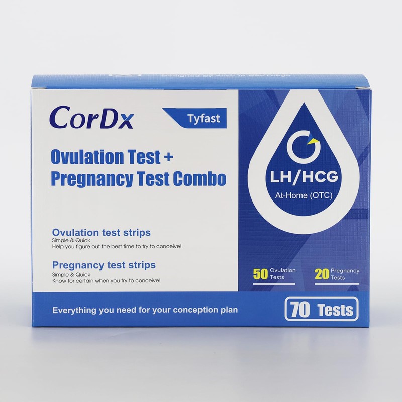 CorDx Ovulation + Early Detection Pregnancy Test Combo, Fertility and