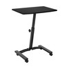 Seville Classics Airlift Mobile Height Adjustable Laptop Stand Computer Workstation