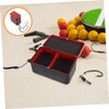 BESPORTBLE 2 Pack Insulated Bait Cooler Red Worm Box for