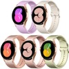 Lerobo 5 Pack No Gap Bands Compatible with Galaxy Watch