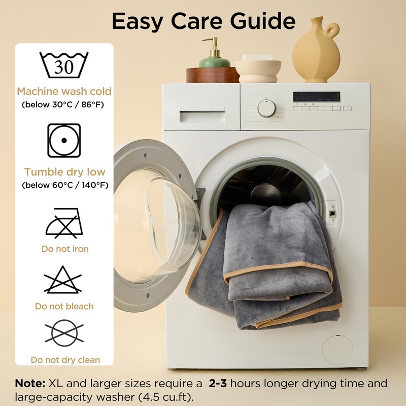 Bedsure Waterproof Blanket for Bed - Sherpa Fleece Waterproof Dog