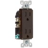 Leviton 15 Amp Decora Tamper-Resistant Duplex Electrical Wall Outlet, T5325,