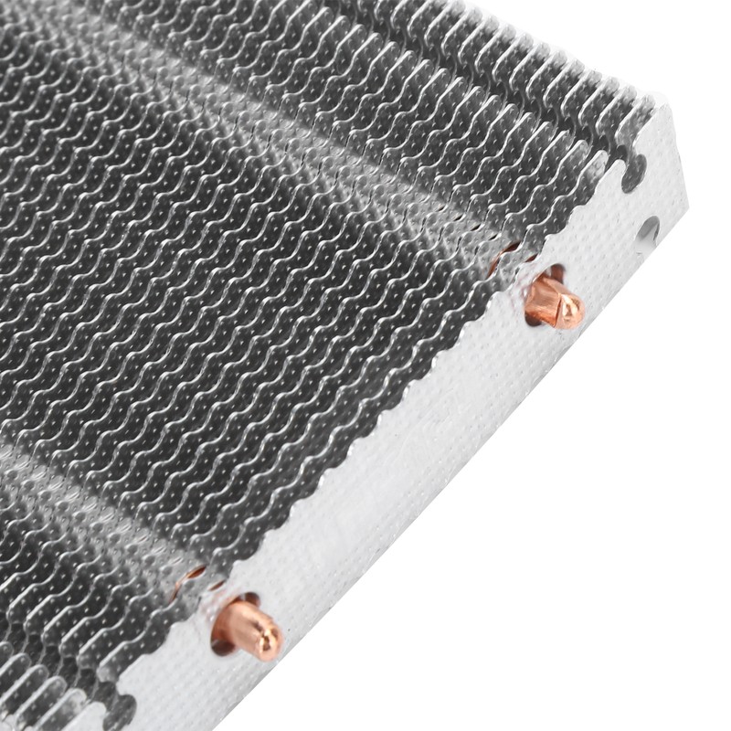Motherboard Northbridge Heatsink 2 Heat Pipe Chipset Cooling Fan Desktop